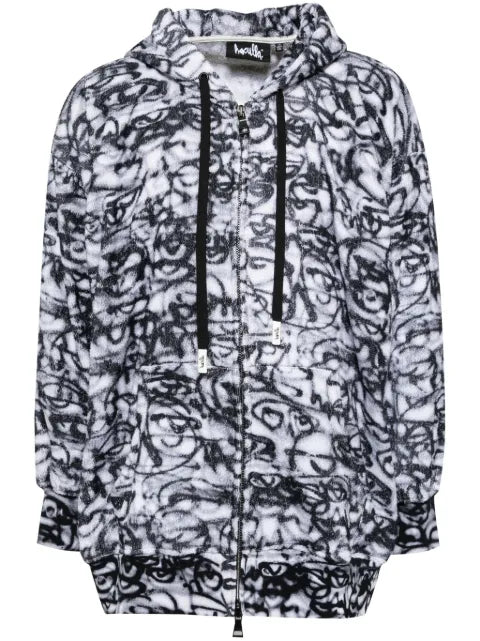 Haculla zip-up hooded jacket