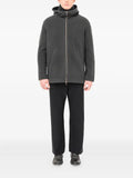 Label Under Construction zip-up hooded jacket
