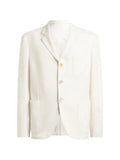 ETRO single-breasted cotton-blend jacket