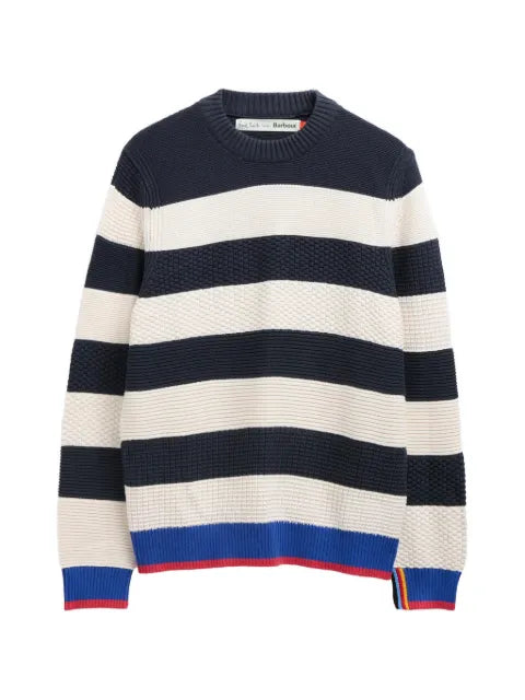 Barbour Paul Smith Loves Barbour Southwold striped crew neck sweater
