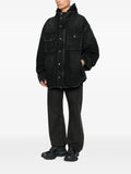 Balenciaga hooded denim jacket