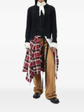 Ann Demeulemeester open-knit button-up sweater