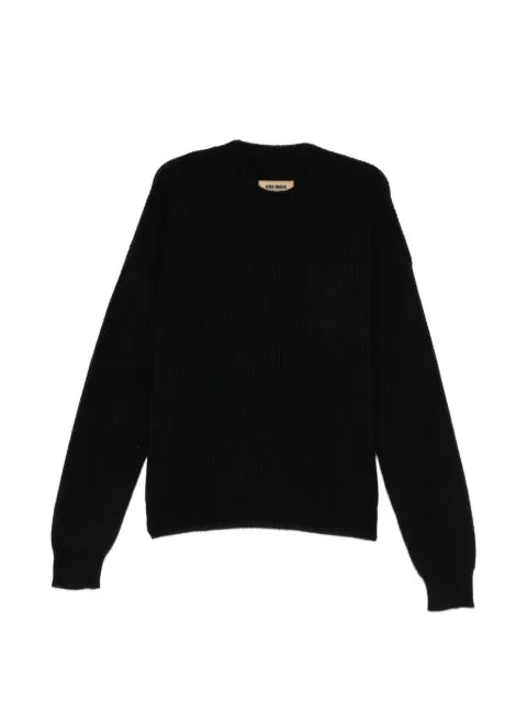 Uma Wang ribbed-knit crew-neck jumper
