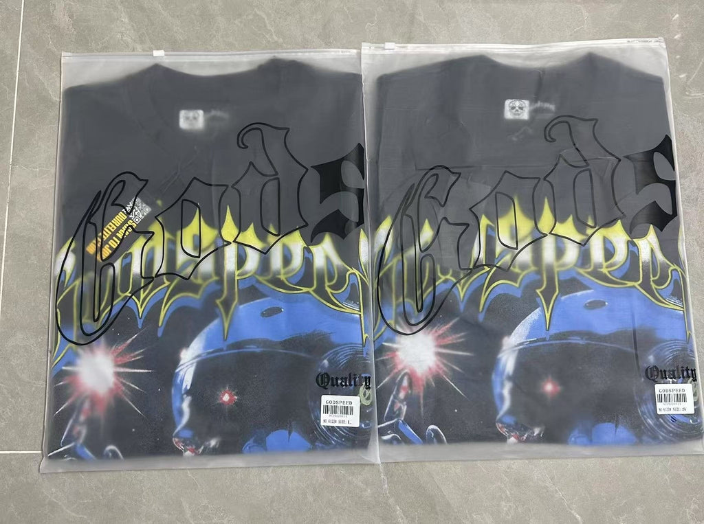 Godspeed Cyber Robot Graphic T-Shirt