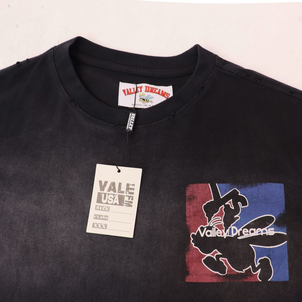 Valley Dreams Graffiti Collage Graphic T-Shirt