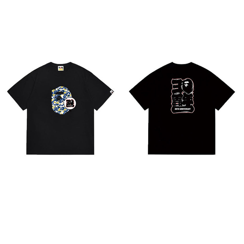 BAPE Ape Head Graphic Streetwear T-Shirt