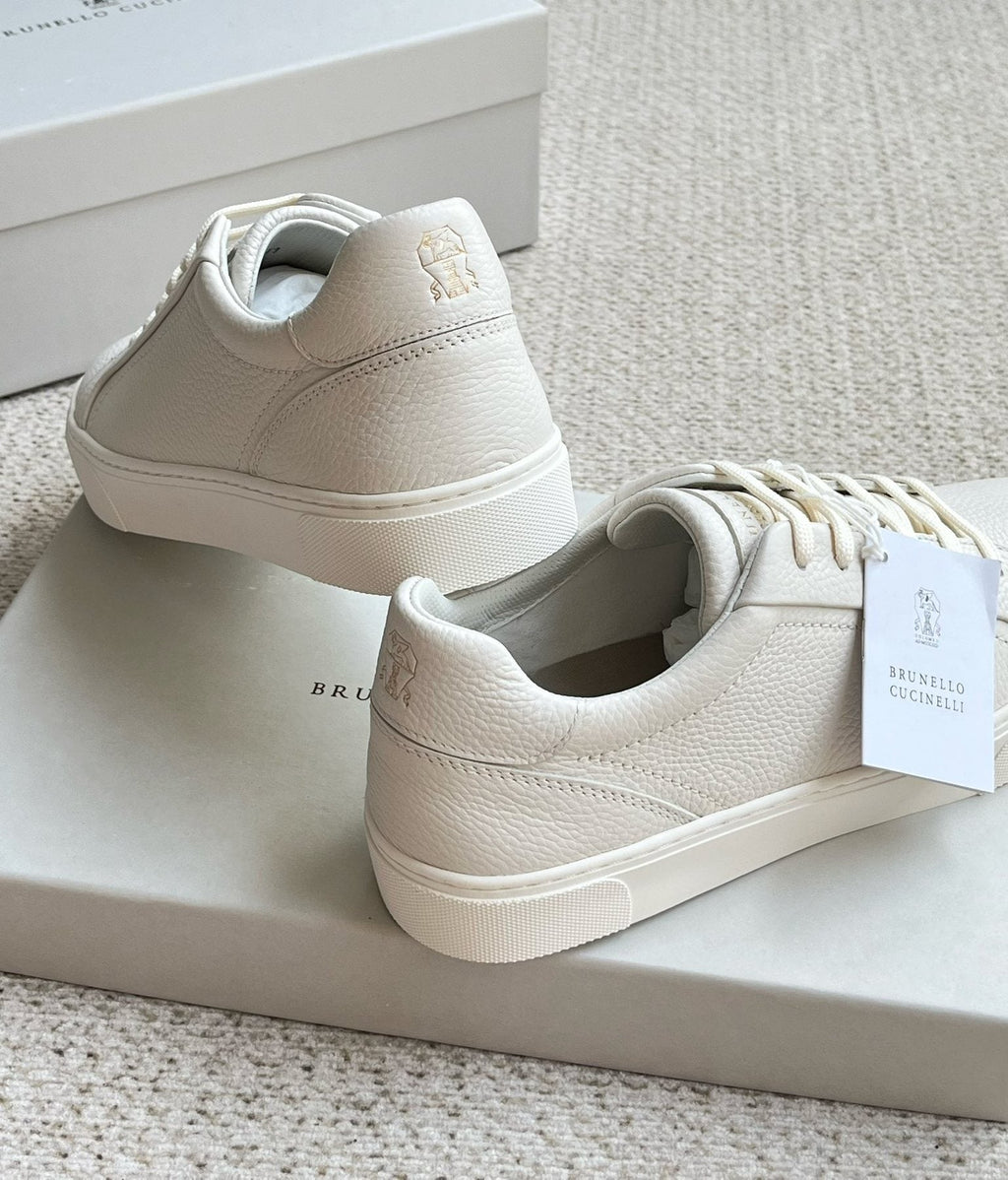 Brunello Cucinelli Textured Low-Top Sneakers